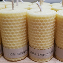 Load image into Gallery viewer, Rolled Beeswax Candles 3 Pack — Australian Bee Products