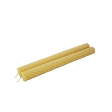 Load image into Gallery viewer, Beeswax Dinner Candles 2 Pack — Australian Bee Products