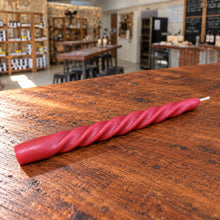 Load image into Gallery viewer, Tapered Candle Stick — Red — Australian Bee Products