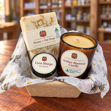 Load image into Gallery viewer, Amber self care gift pack — Australian Bee Products