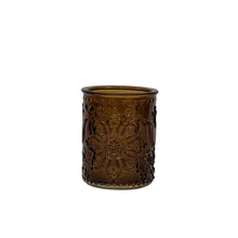 Load image into Gallery viewer, Coloured Glass Tealight Candle Holder